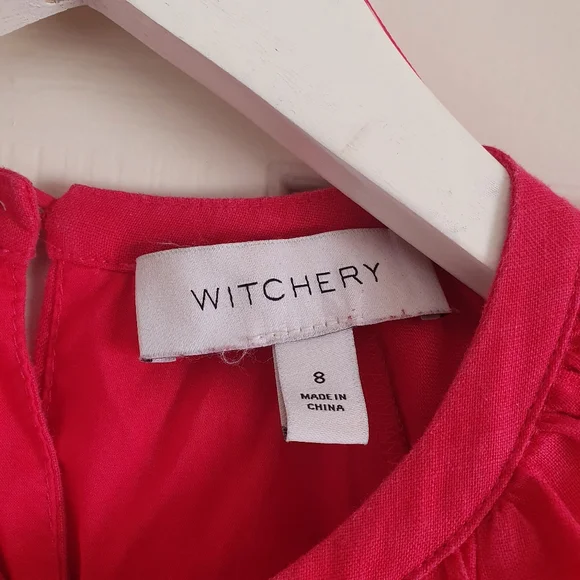 Witchery Hot Pink Dress Size 8 - Picture 7 of 10